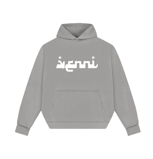 ARABIC LOGO HOODIE (GREY)