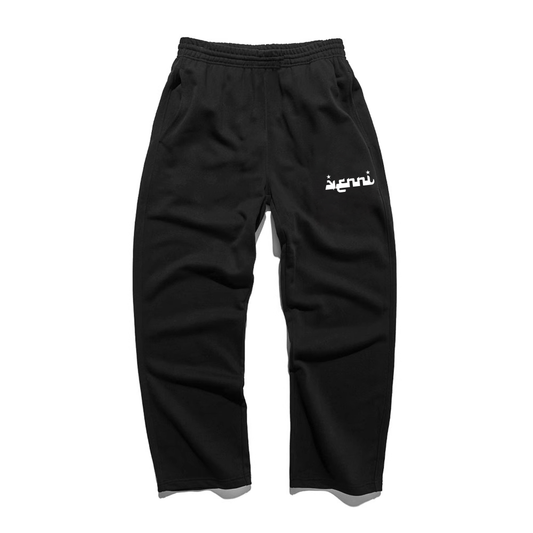 ARABIC LOGO SWEATPANTS (BLACK)